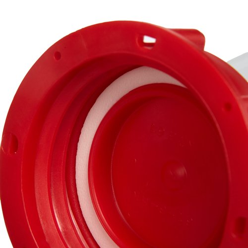Consolidated Plastics 2.5 Gallon Stackable Carboy with Leakproof Cap and Handle, HDPE Food Grade, BPA Free, Made in USA (Natural, 4 Pack)