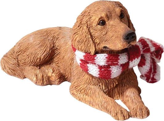 Golden Retriever Christmas Ornament - Sandicast Handcrafted Holiday Decor