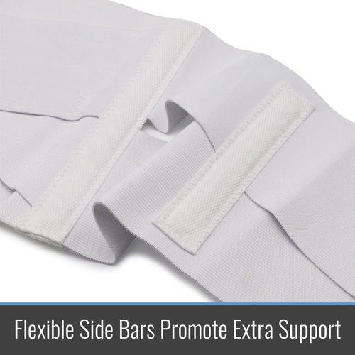 DMI Large Elastic Back Support Brace with Crisscross Design for Extra Support, Elastic Construction Provides Consistent Compression, FSA & HSA Eligible, Adjustable from 36″ - 42″