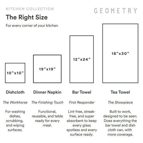 GEOMETRY Spring Kitchen Towels - Double Sided, Quick Dry Microfiber Cloth - Spring & Summer Dish Towels for Kitchen Drying - Premium Quick Dry Towel - Dancy, 18" x 30" - 1-Pack