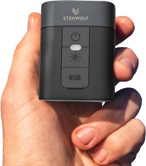 ETENWOLF AIR 3 Air Pump for Inflatables - Rechargeable Mini Flashlight with Fun Stickers