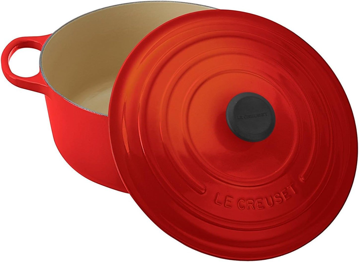 Le Creuset Enameled Cast Iron Dutch Oven - 7.25 Qt. | Signature Round in Flame Color