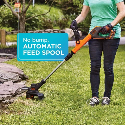 BLACK+DECKER 20V MAX String Trimmer & Edger - 12-Inch Versatile Tool for Lawn Care