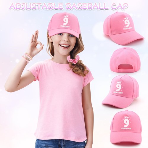 Gifts For 9 Year Old Girls, 9 Year Old Girl Birthday Gifts 9th Birthday Gift For Girls Ideas For Daughter Niece Sister Granddaughter Cool Things For 9Year Old Girl Gifts Water Bottle And Baseball Cap