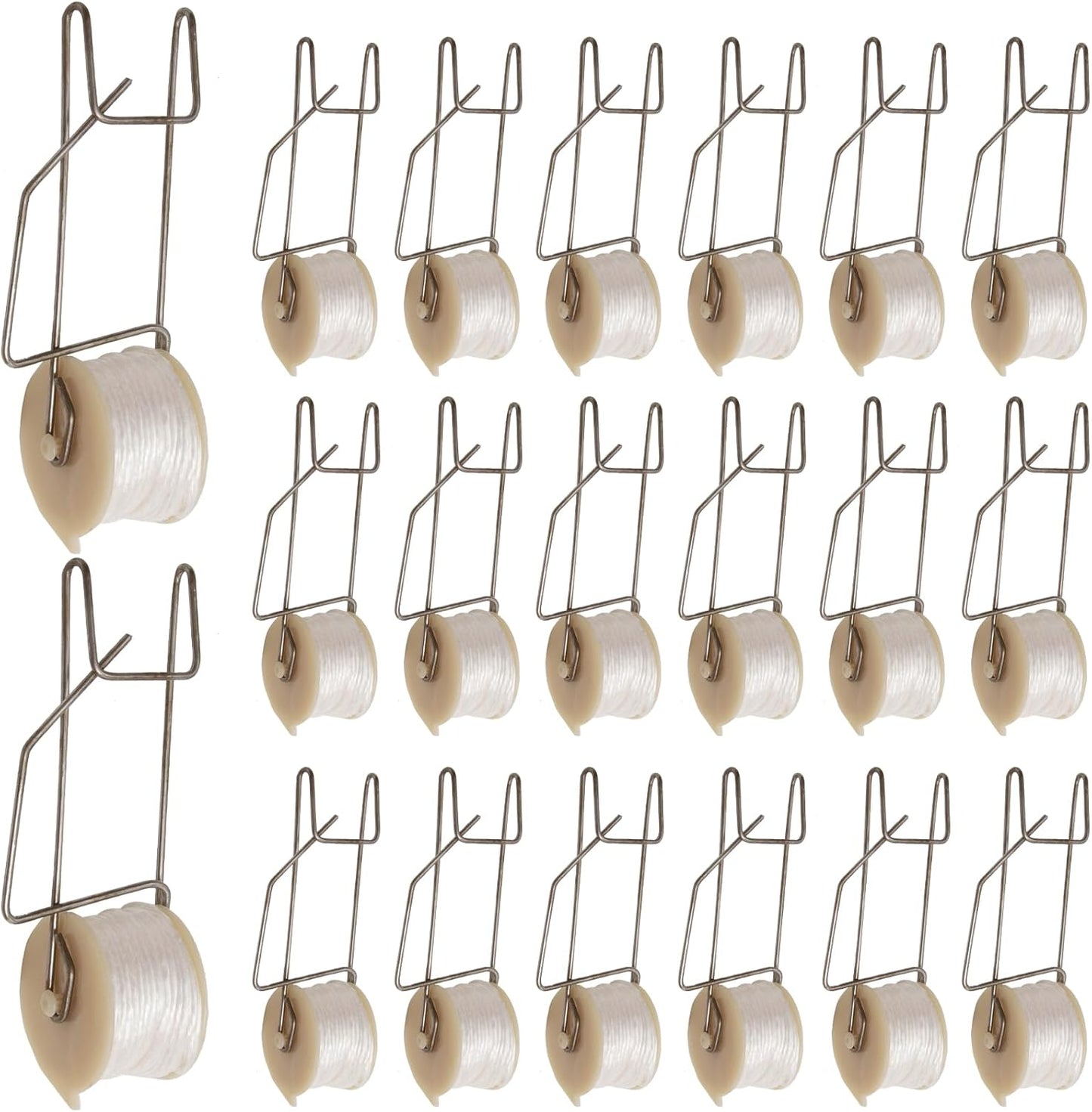 Skiennix Plant Climbing Hooks - 20pcs Tomato Support Hooks for Garden Vines & Flowers