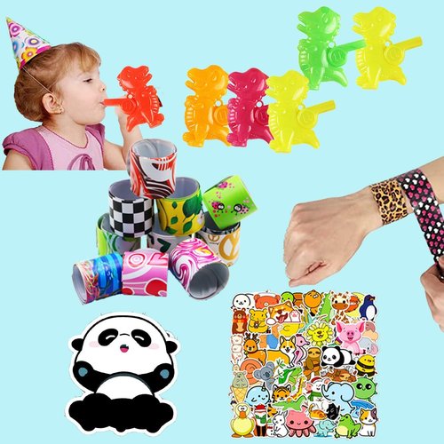 Dilycery 128 Pcs Party Favors Toys for Kids, Treasure Box Toys for Classroom Carnival Prizes Rewards Bulk, Easter Egg Fillers, Goodie Bag Stuffers for Kids Party, Pinata Fillers Birthday Gifts