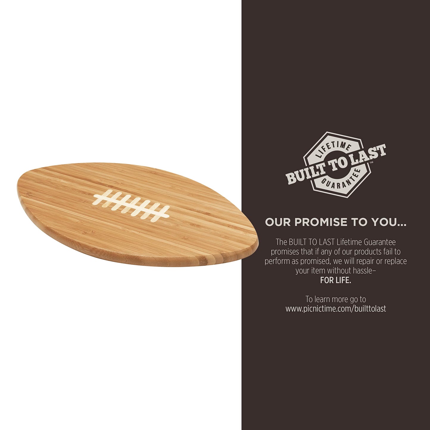 NFL LA Rams Touchdown Pro! Engraved Board, One Size, Natural Wood
