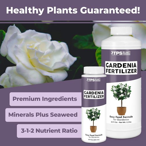 Gardenia Fertilizer - Liquid Plant Food for Vibrant Blooms & Lush Green Leaves | 8 oz
