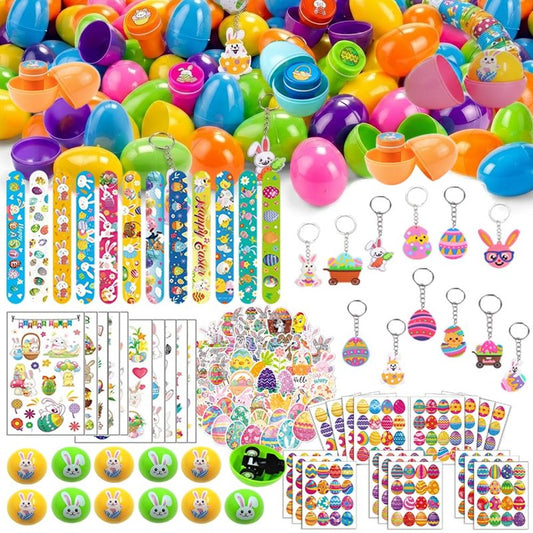 172 Pack Easter Egg Fillers,Easter Basket Stuffers for Kids Boys Girls, Easter Party Favors Assorted Toys for Easter Egg Hunt,Classroom Prize Supplies,Basket Stuffers Fillers for kids,Party Favors
