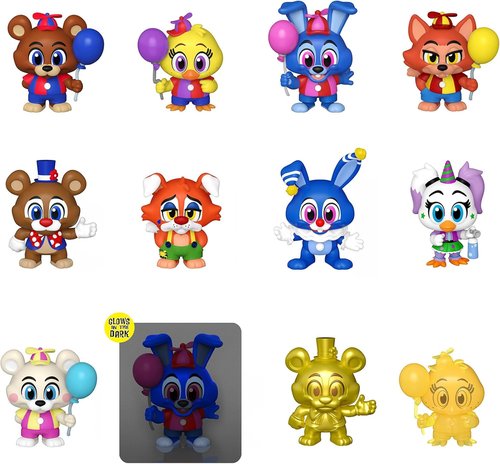 Funko Mystery Mini | Five Nights at Freddy's Security Breach Collectible Vinyl Figure - 1 of 12 Styles