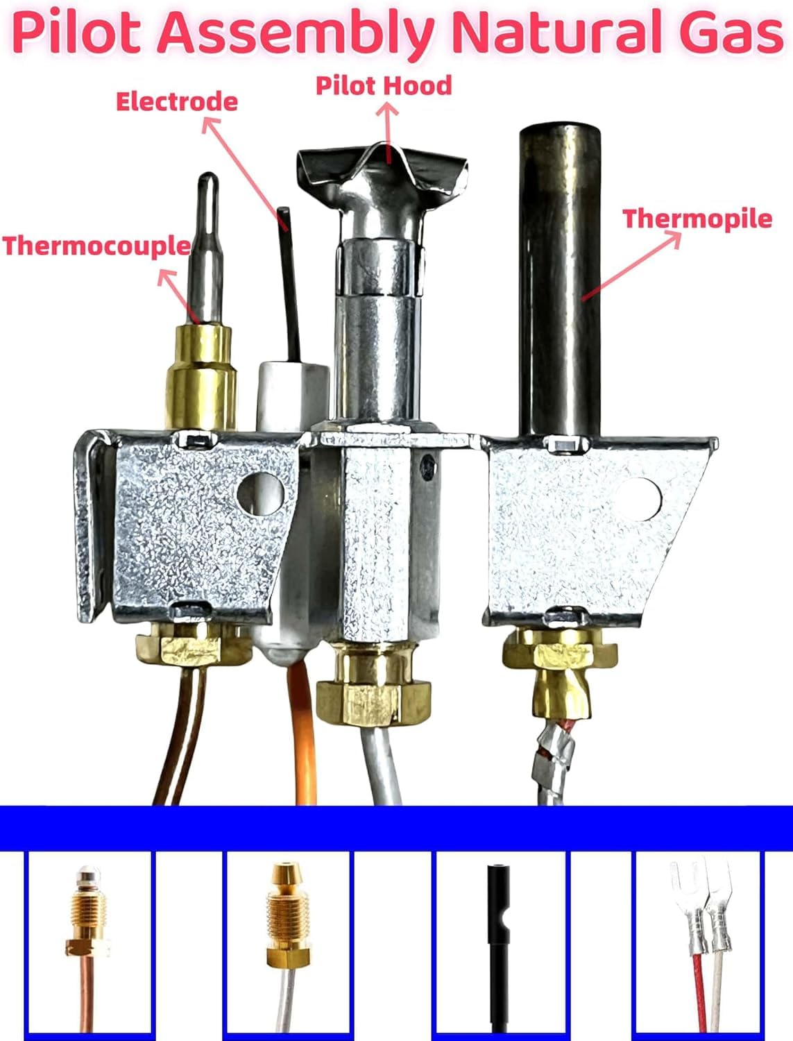 Natural Gas (NG) 446-510a Heat-n-glo Pilot Assembly