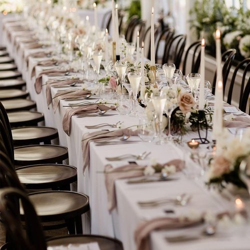 10Pack White Table Cloths for 8 Foot Rectangle Tables 60 x 126 Inch, 8FT White Tablecloth Rectangle Bulk Linen Polyester Fabric Washable Cloth Cover for Wedding Reception Banquet Birthday Party