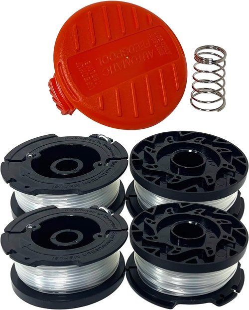 Black & Decker AF-100 Replacement Spool - Compatible with Multiple String Trimmers | Durable & Efficient