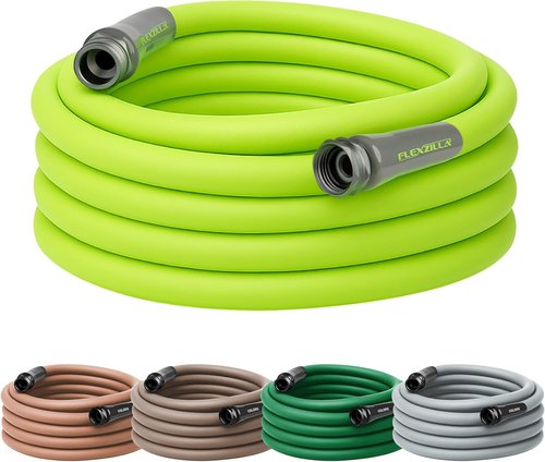 Flexzilla Garden Hose - Lightweight 5/8" x 50 ft. All-Weather Water Hose | Durable & Flexible, Leak-Free
