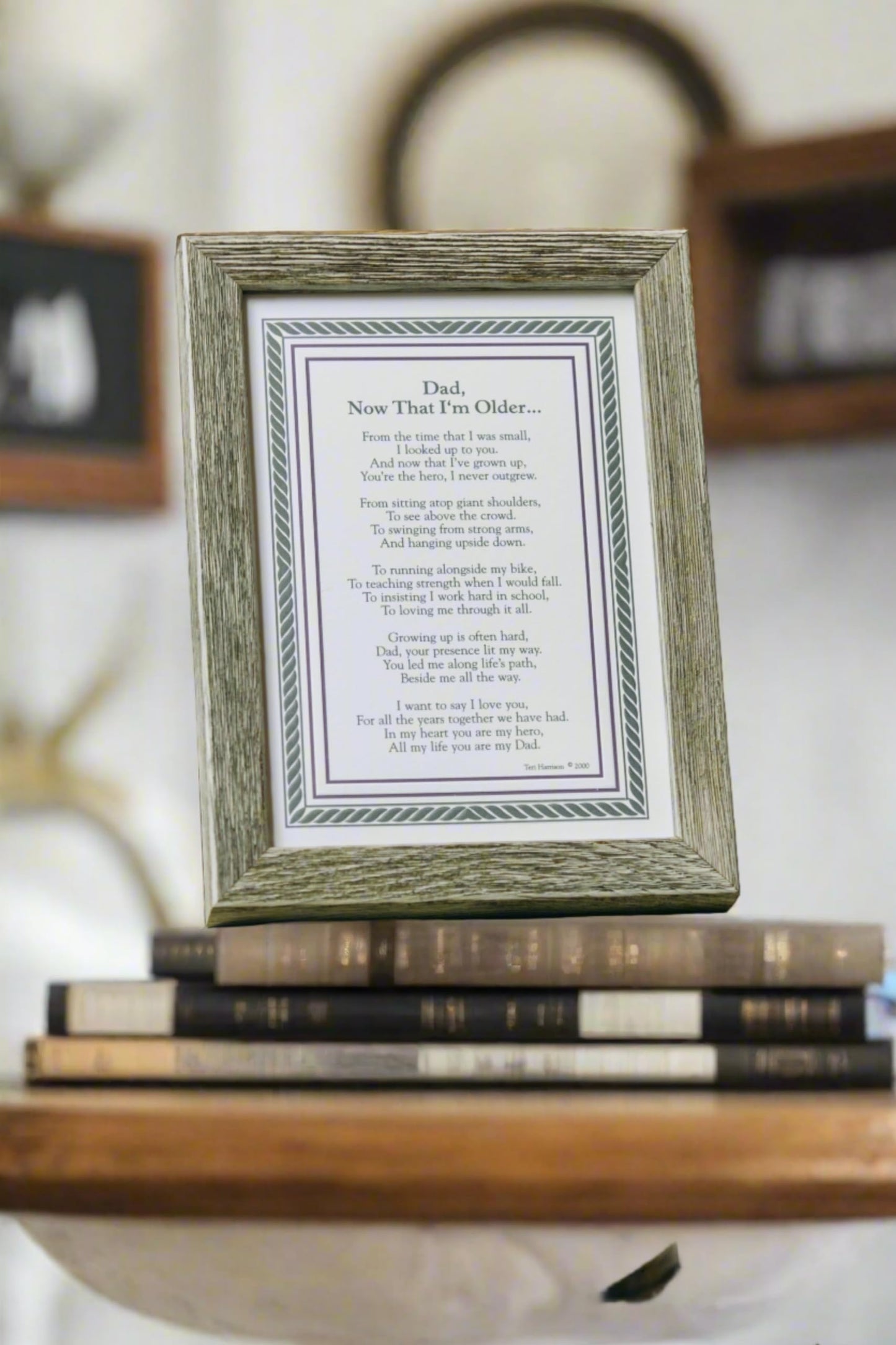 Dad, Now That I'm Older- Gift for Dad from Son Or Daughter for Father's Day, Christmas, Birthday