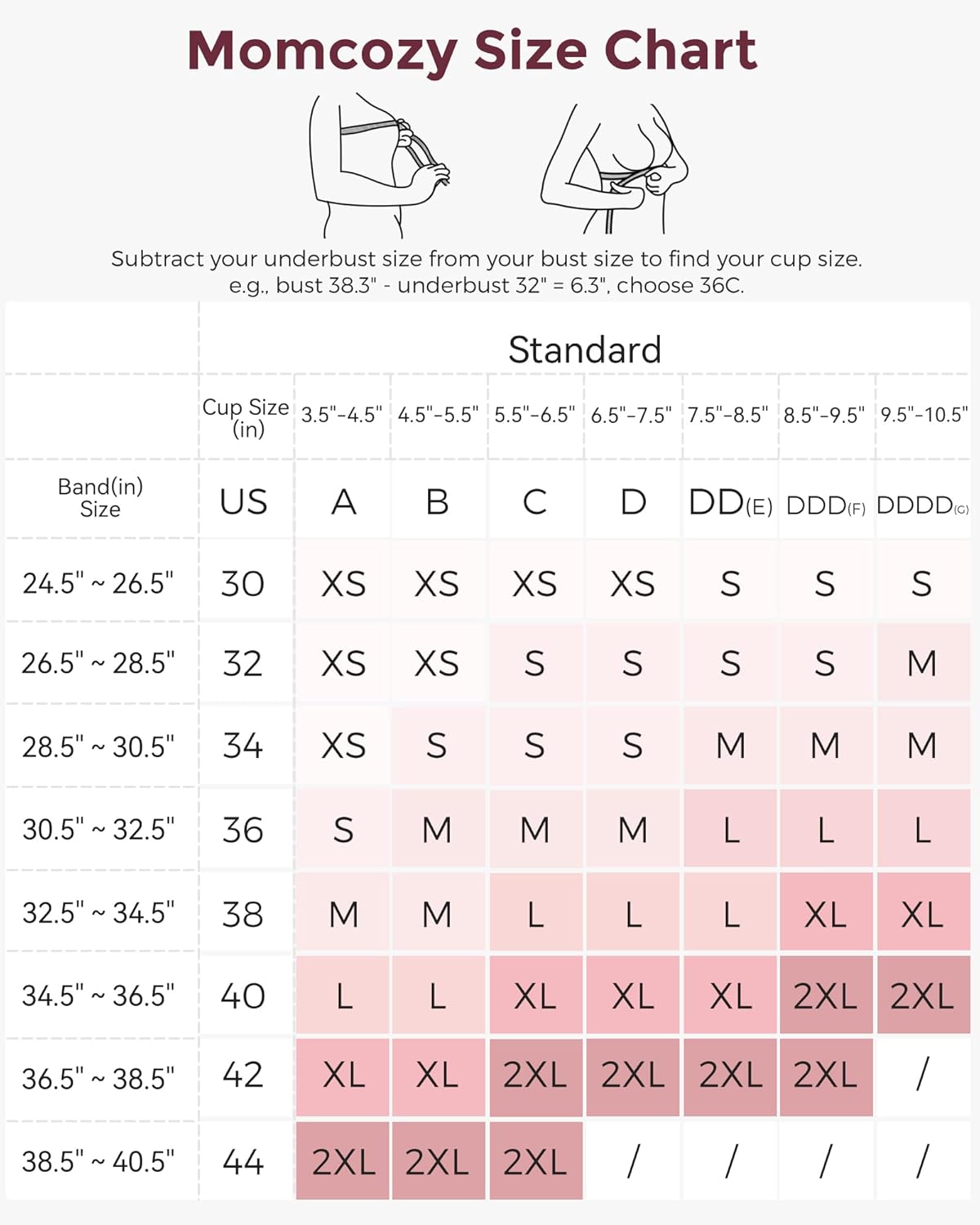 Momcozy Hands-Free Pumping Bra - Adjustable Nursing & Pumping Bra for Ultimate Comfort | Black