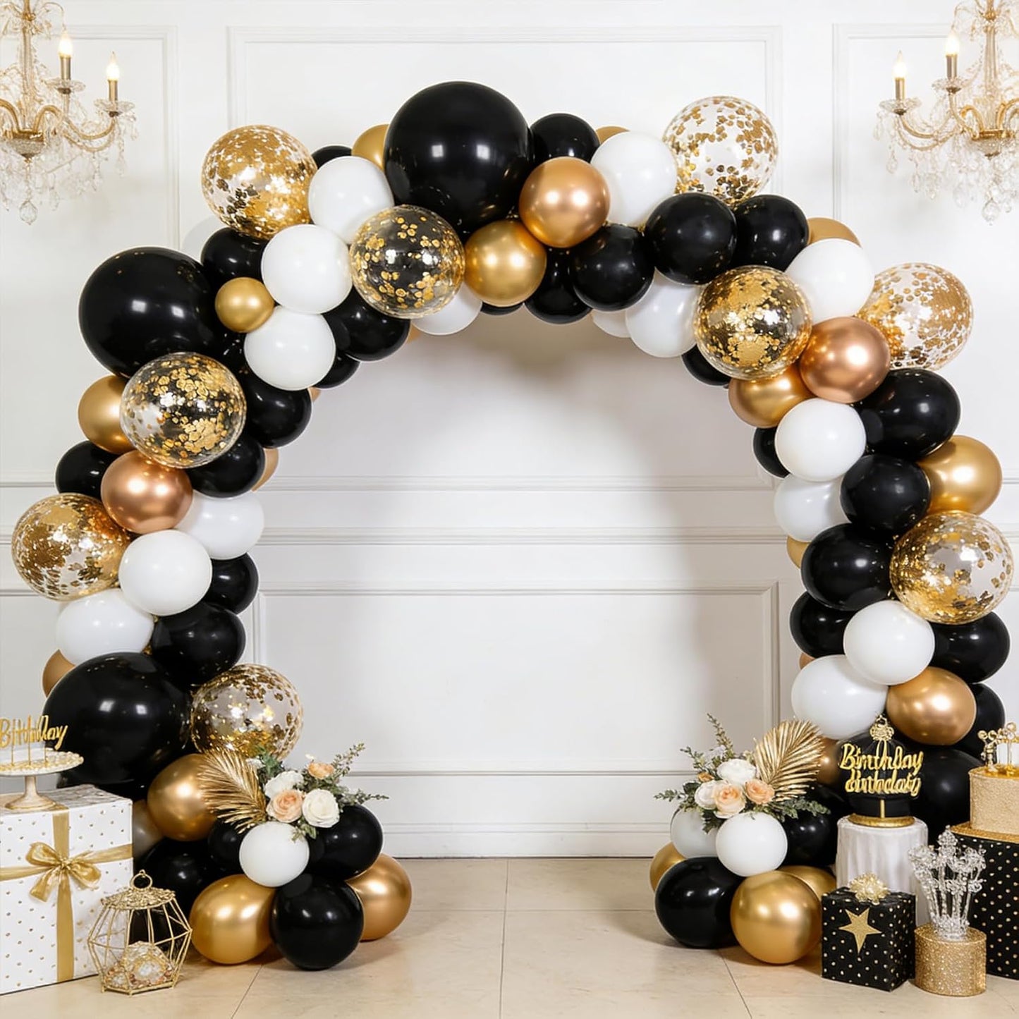 60 PCS Black Balloons by [Brand Name] - 12-Inch Latex Balloons for Birthday, Wedding & Baby Shower Decor
