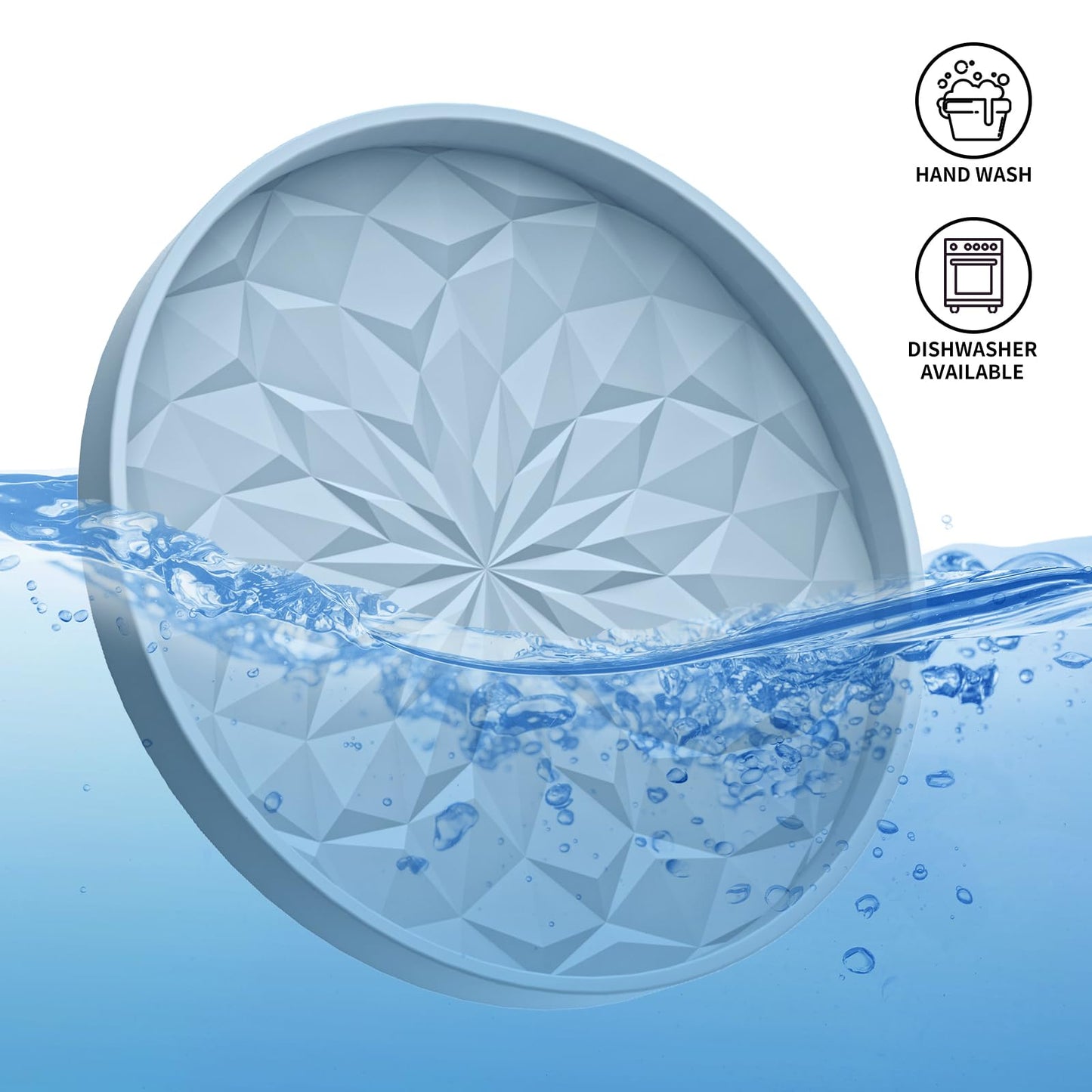 ME.FAN Car Coasters for Cup Holders [4 Pack] - 2.75In Silicone Auto Mug Mats - Universal Non-Slip Recessed Car Interior AccessoriesEther