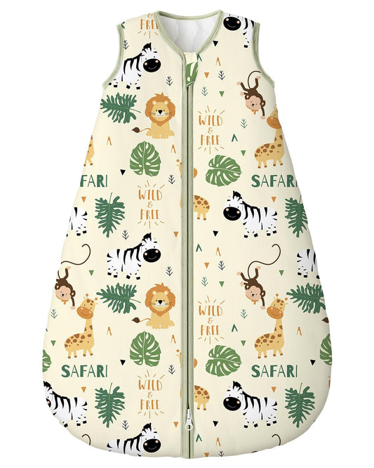 Yoofoss Baby Sleep Sack - 1.5 Tog Organic Cotton Wearable Blanket for Infants 0-6 Months | Warm & Comfy