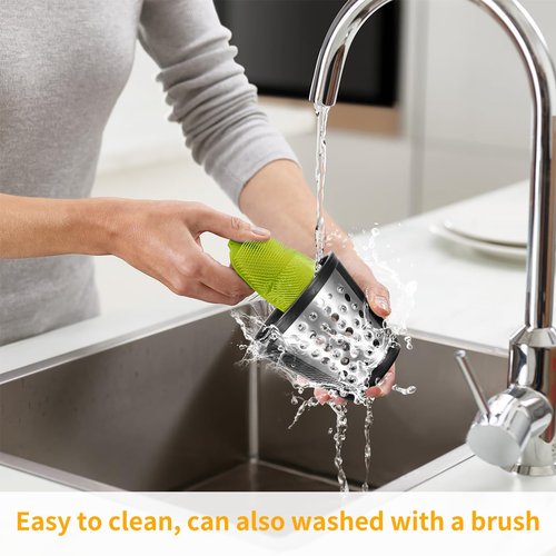 Electric Cheese Grater, 150W Electric Slicer Shredder with 5 Different Blades, One-Touch Control Salad Maker for Home Kitchen Use, Electric Cheese Grater for Block Cheese, Fruit, Vegetables, BPA-Free