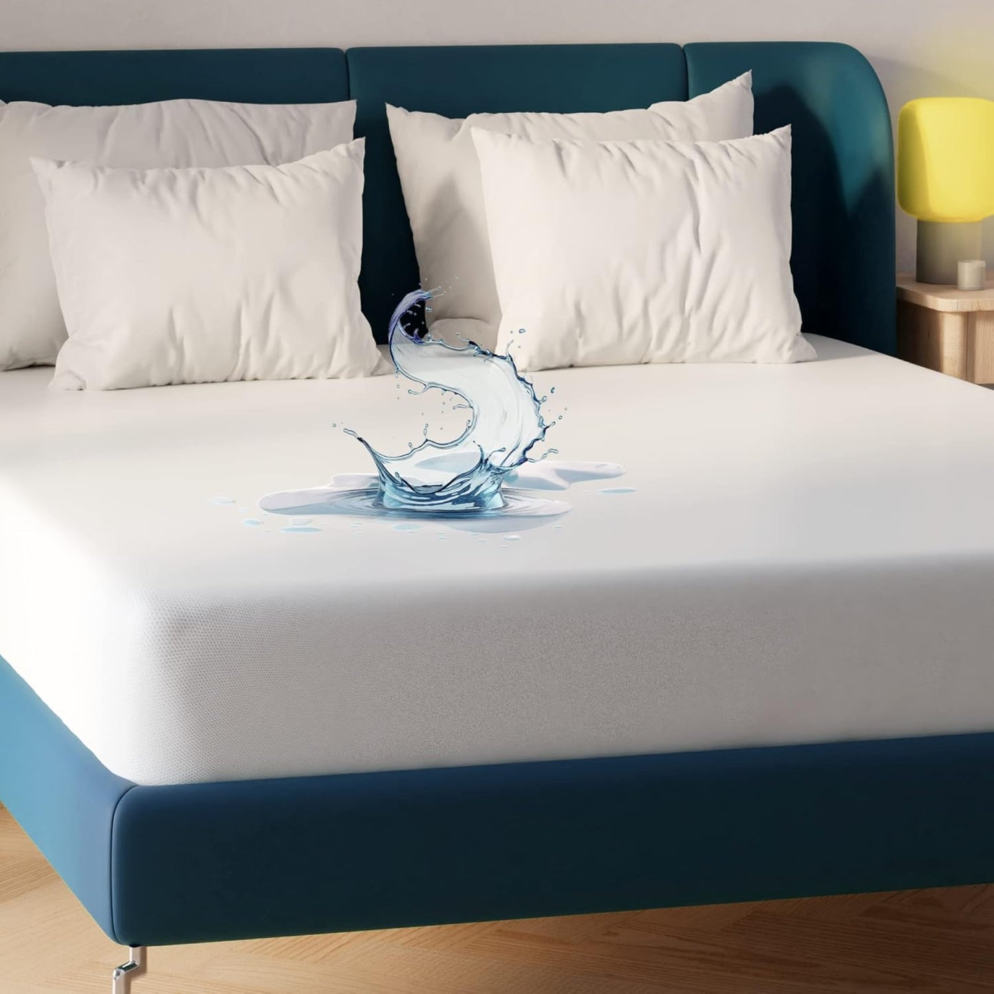 Niagara Waterproof Mattress Protector - Twin Size 39x75 | Deep Pocket, Breathable & Noiseless Jersey Cover