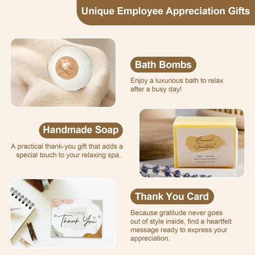 Employee Appreciation Gifts, Thank You Gifts for Women, Administrative Professional Day Gifts, Appreciation Gift for Coworkers, Thank You Gift for Women Coworkers Teacher Mentor Nurse Friends Leaders