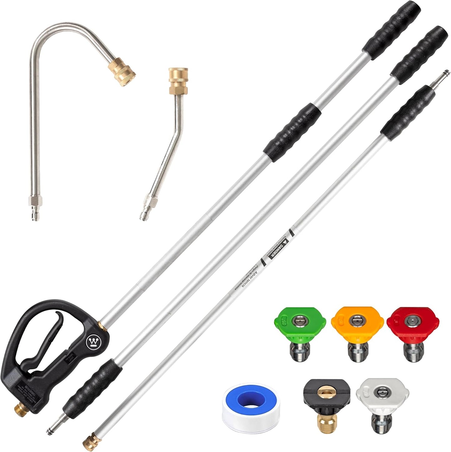 Westinghouse 9 Ft. Pressure Washer Extension Wand - Compatible with Gas & Electric Washers