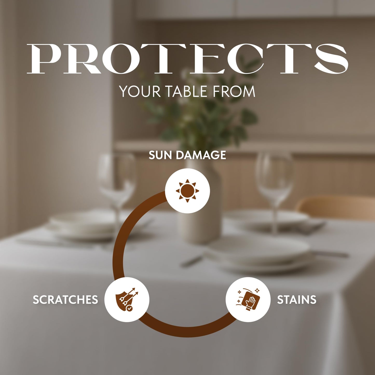 White Square Tablecloth 52x52 Inch, 200GSM - Set of 2 Extra Soft Square Tablecloths - Stain and Wrinkle-Resistant, Machine Washable, Card Table Tablecloth Square for Any Occasion, Premium Quality