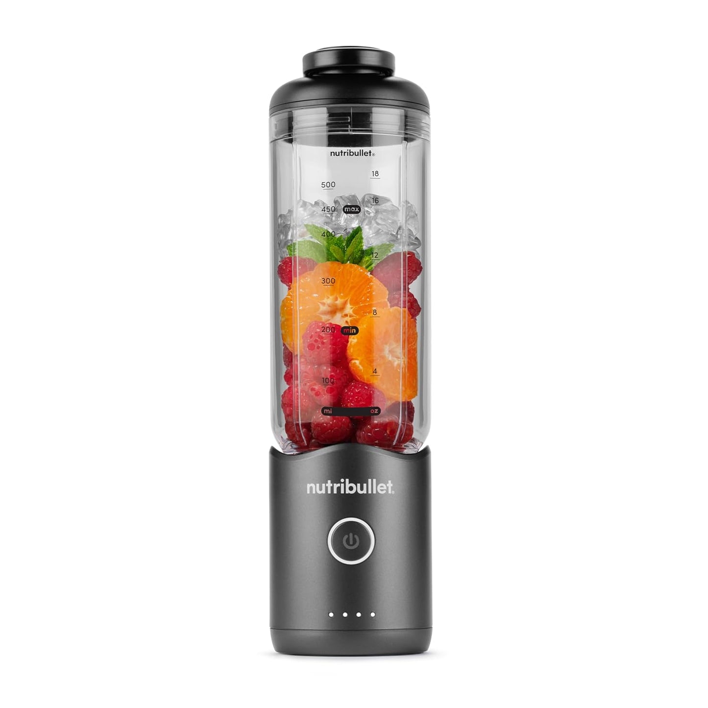 Nutribullet Flex Portable Blender - Compact Design for Smoothies | Gunmetal Gray