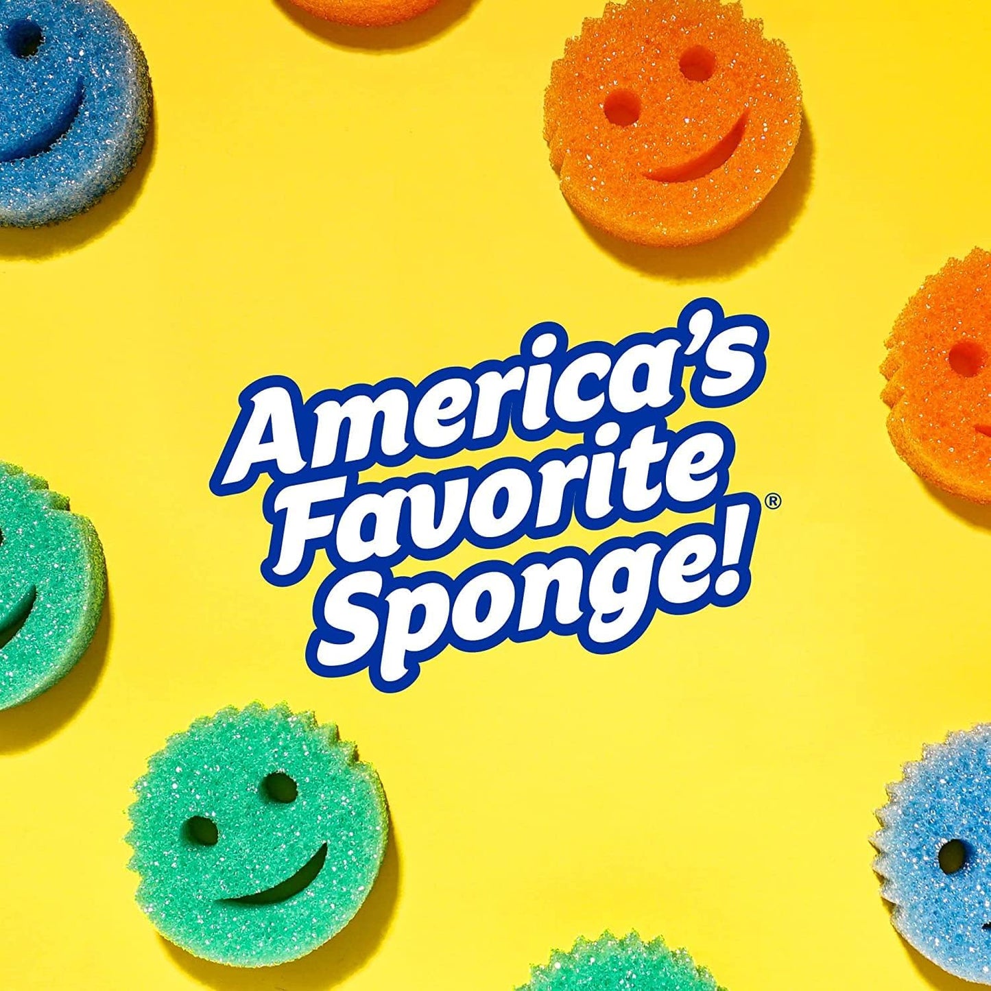 Scrub Daddy Microfiber Cloths - Ultra Plush All-Purpose Cleaning Towels - Grey & Yellow (2 Pack)