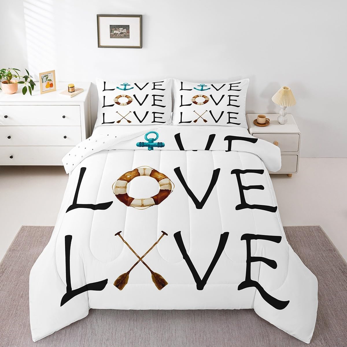 jejeloiu Baseball Comforter Set Twin Size Kids Camo American Flag Comforter for Boys Girls Teens Camouflage Bedding Set Breathable Baseball Games Duvet Set Room Decor Quilt Set