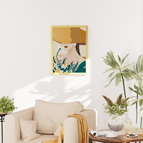 decorUhome 12x16 Picture Frame Set of 10, Display Photos 8.5x11 with Mat or 12x16 Unmatted for Picture Frames Collage Wall Decor, Gold