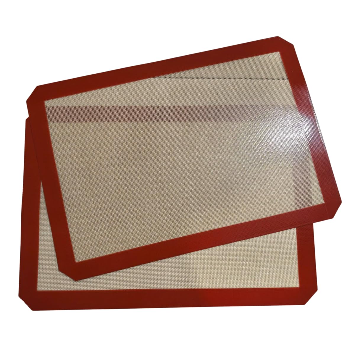 Reusable Silicone Baking Mat 42 x 29.5 cm – Non-Stick Oven Liner, Heat Resistant Silicone Baking Sheet for Cookies, Pastry & Roasting-2pcs Set