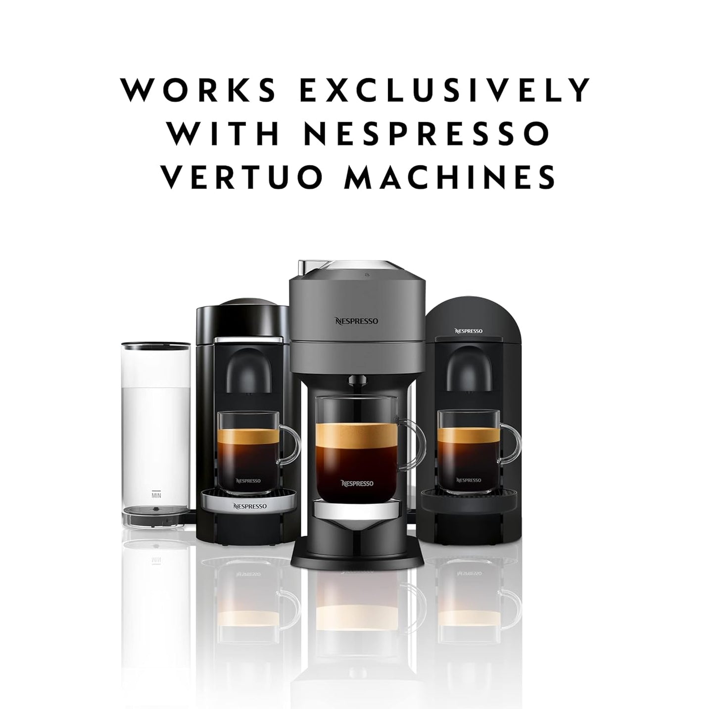 Nespresso Vertuo Intenso Dark Roast Coffee Capsules - 30-Count Pods for 7.8oz Brews
