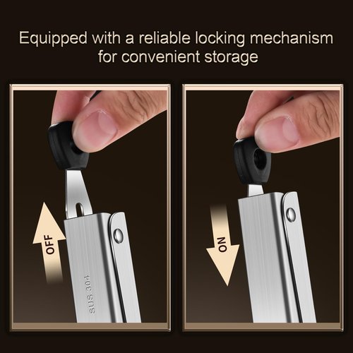 Huakai Locking Stainless Steel Kitchen Tongs, 12-inch Grill Tongs,Heat-Resistant up to 600°C, Precision Serrated Tip Design,Easily Grab and Flip Toss Steaks, Bread, Pizza, Salads, and Grilled Foods
