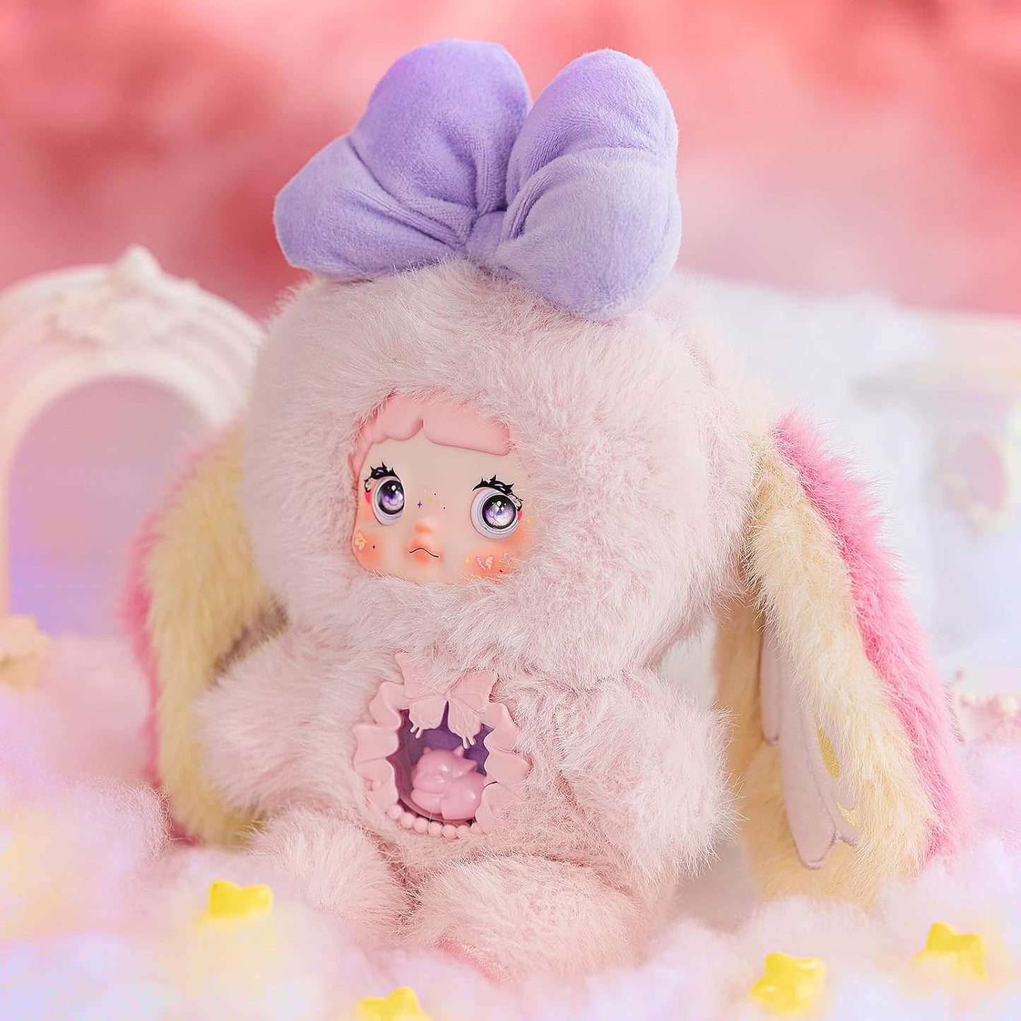 POP JOY Nommi Plush Blind Box - Adorable Mystery Stuffed Toys with 3 Expressions | Kawaii Designs for Ages 3+