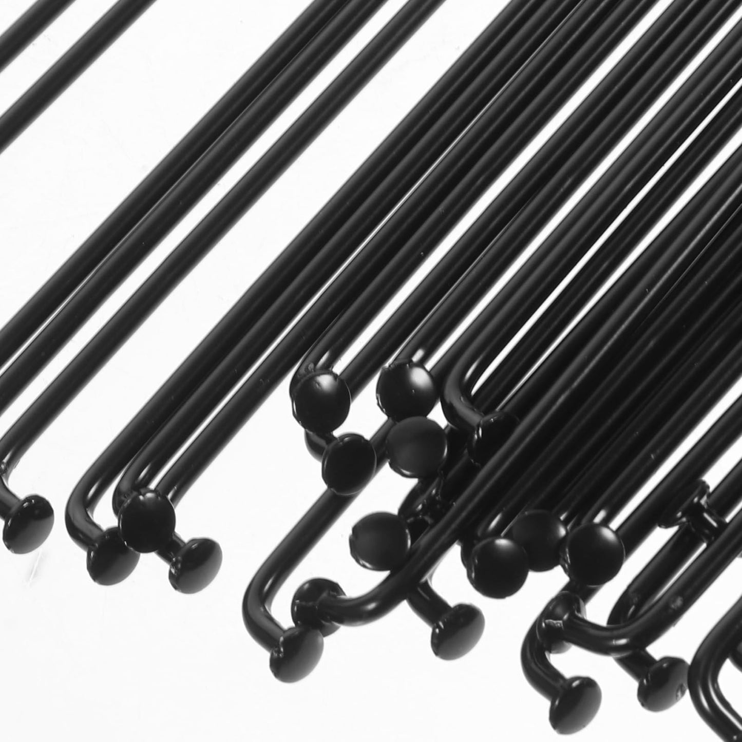 LIOOBO 36Sets Bicycle Spokes Steel Spokes 260mm Spokes for 26 inch Bicycle Rim Bike Spokes and Spokes for Bike Accessories Bike Parts Bike Wheels ebikes Child Road Vehicles Suite