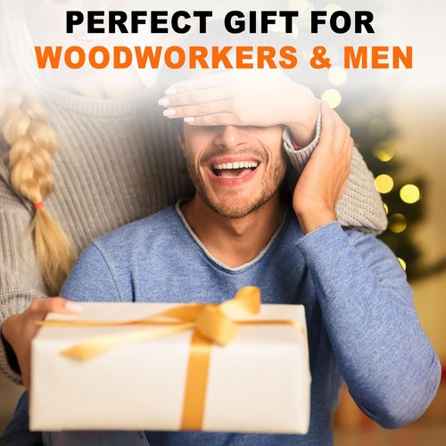 12-PCS Cabinet Scraper Set with Burnisher - Multi-Shaped Card Scrapers for Woodworking, Precision Wood Scraper Kit for Fine Finishing & Shape Shaping, Handcrafted Card Scraper for Woodworking Project
