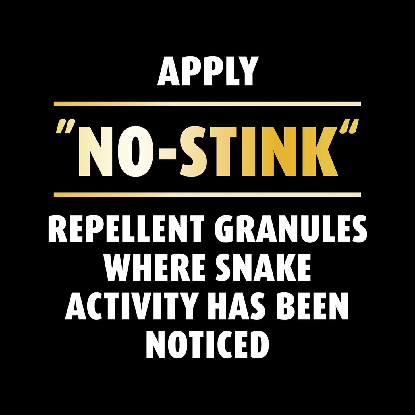 Ortho Snake B Gon1 Granules - Effective Snake Repellent for Yard | No-Stink Formula, Covers 1,440 sq. ft.
