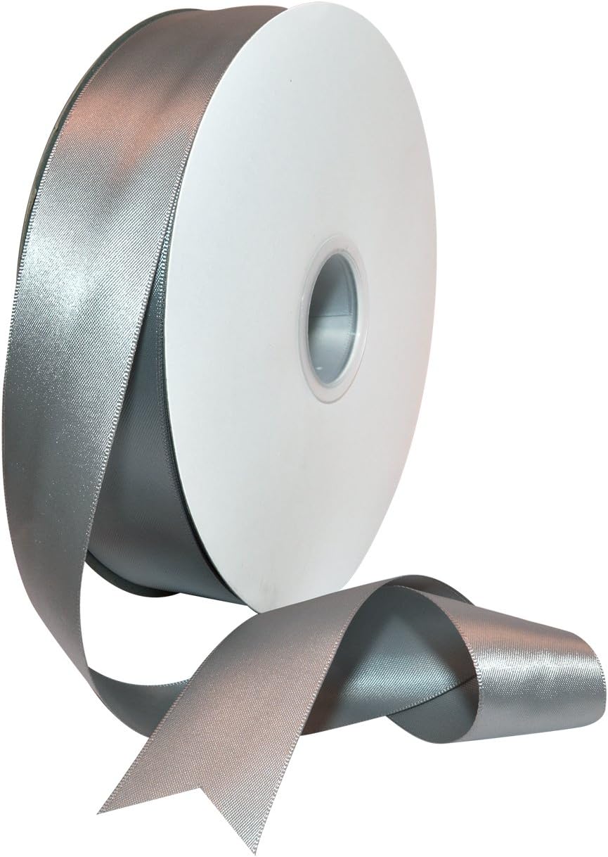 Rosy Mauve Double Face Satin Ribbon 3/8" x 100 YD - Perfect for Gift Wrapping, Crafts & Weddings