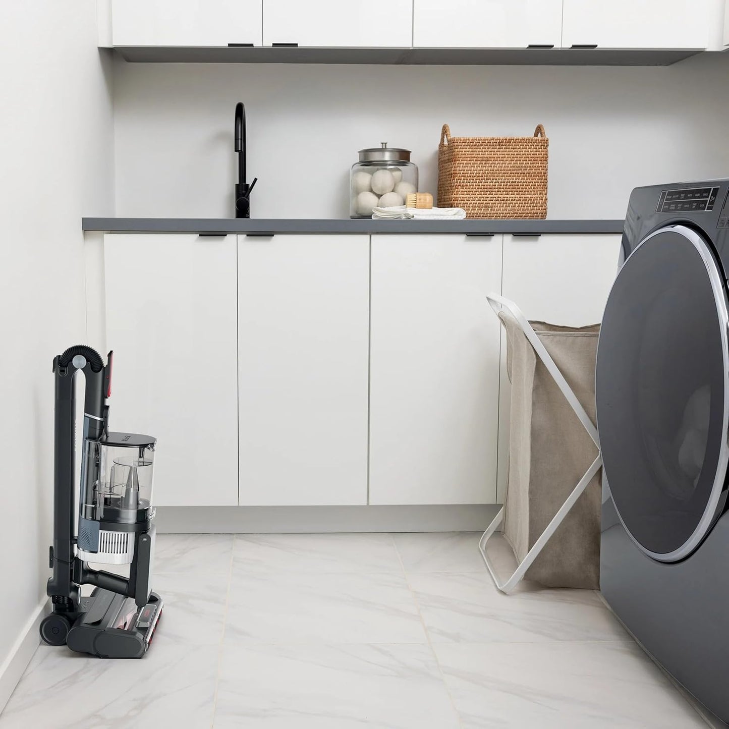 Shark Stratos Cordless Vacuum - Clean Sense IQ, DuoClean PowerFins, MultiFlex Wand | 40-Minute Runtime