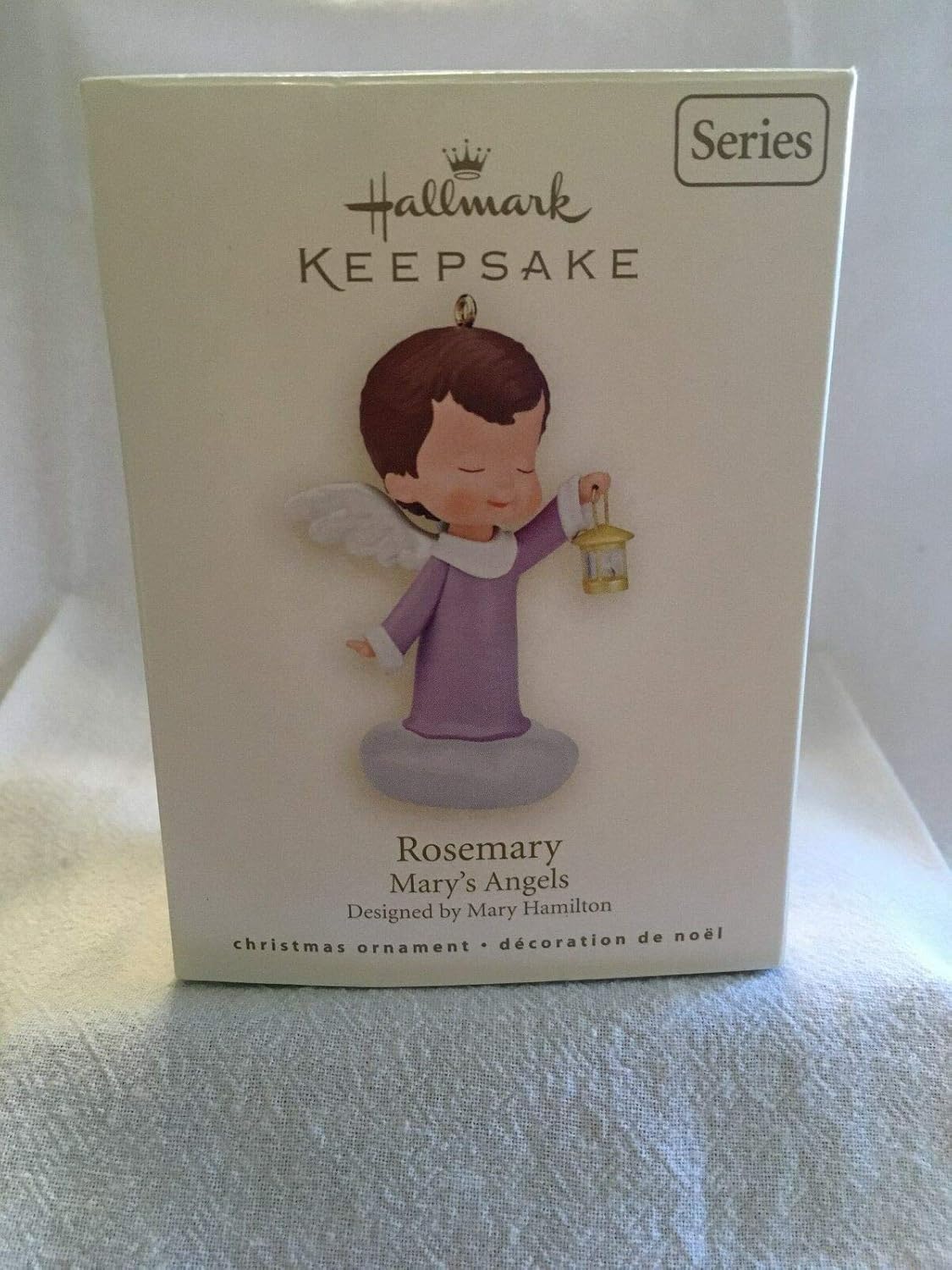 Mary's Angels 2008 Hallmark Keepsake Ornament - Rosemary Colorway Repaint