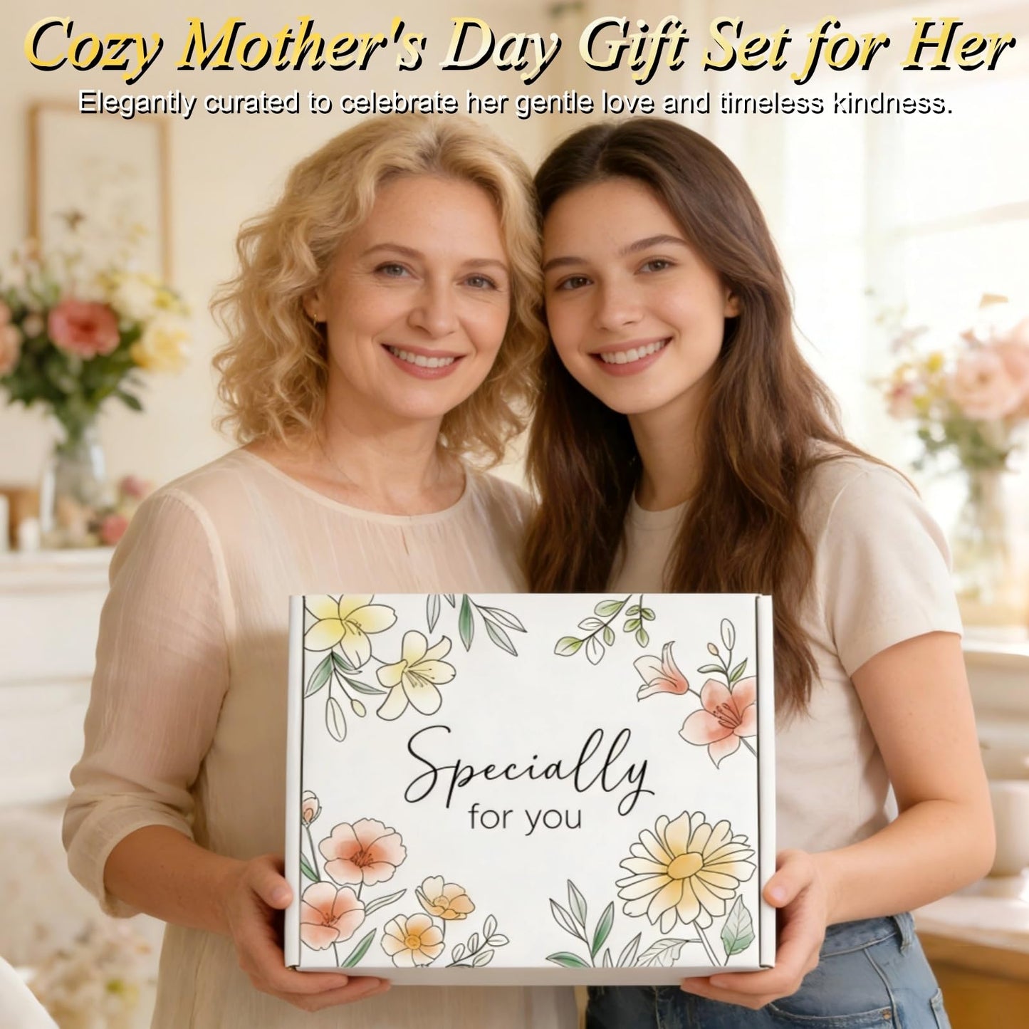 Self Care Get Well Soon Gifts Basket for Women, Mothers Day Birthday Gifts for Women Spa Care Package, Thinking of You Inspirational Sympathy Gift Basket, Unique Gift for Mom Her Grandma Sister Wife