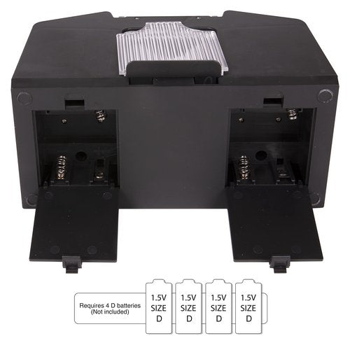 Automatic Card Shuffler, Card Shuffler 4 Deck Automatic, Standard sized Cards, Battery-Operated card dealer machine, Uno Card Shuffler Machine, Electric Casino Card Shuffler Blackjack, Texas Hold'em