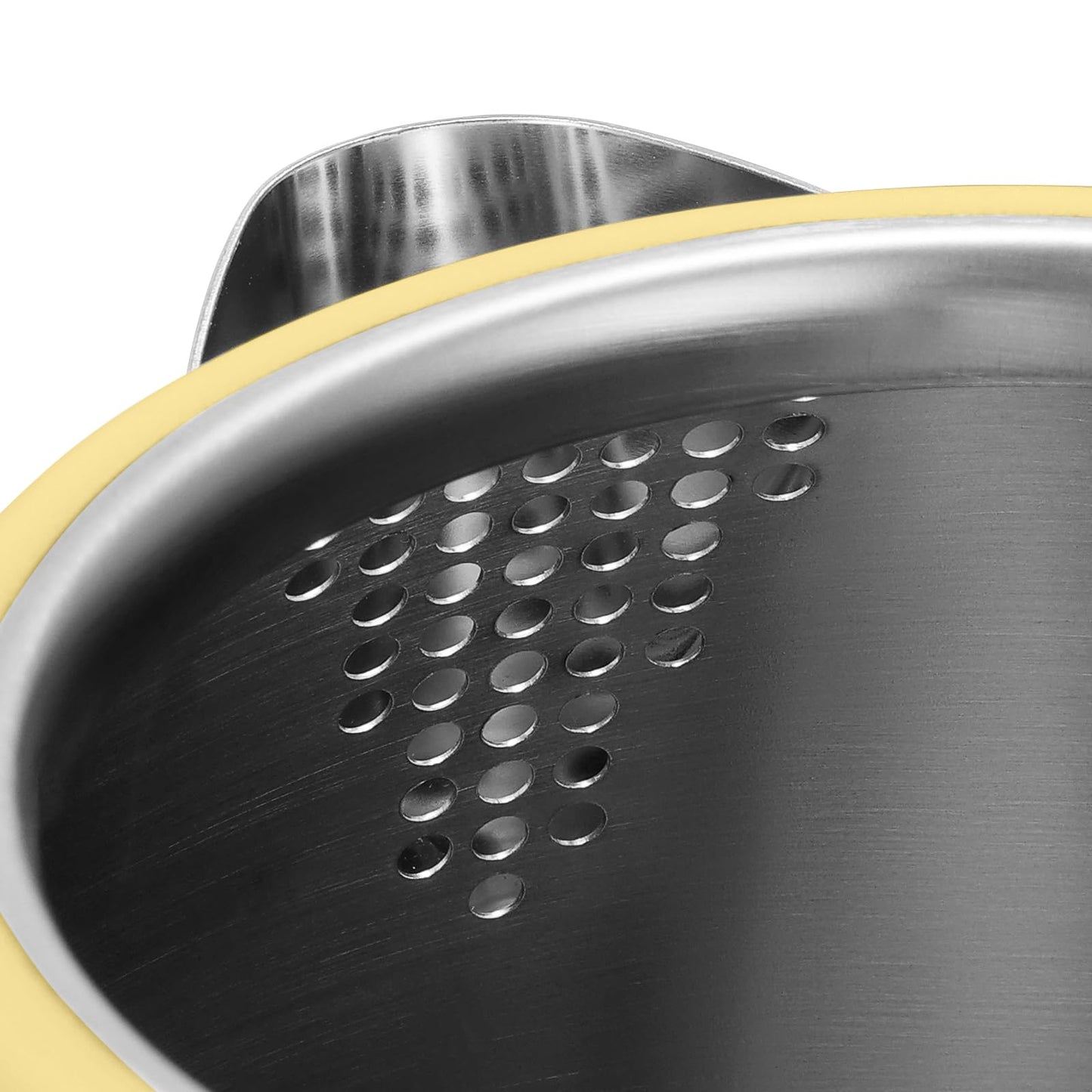 BUYDEEM K640 Stainless Steel Electric Tea Kettle with Auto Shut-Off and Boil Dry Protection, 1.7 Liter Cordless Hot Water Boiler with Swivel Base, 1440W, Mellow Yellow