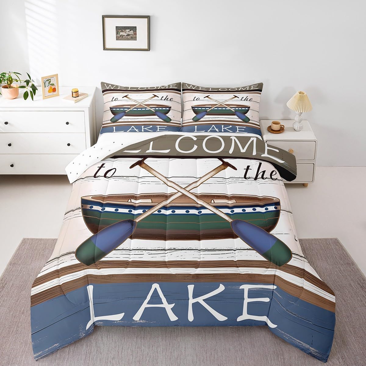 jejeloiu Baseball Comforter Set Twin Size Kids Camo American Flag Comforter for Boys Girls Teens Camouflage Bedding Set Breathable Baseball Games Duvet Set Room Decor Quilt Set
