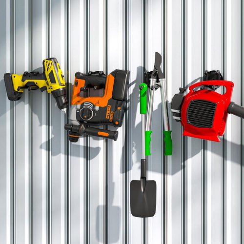 E-Blackpro Strong Magnetic Hooks - Heavy Duty 20lb Hold for Garage Utility Storage | 4 Pack for Tools & More