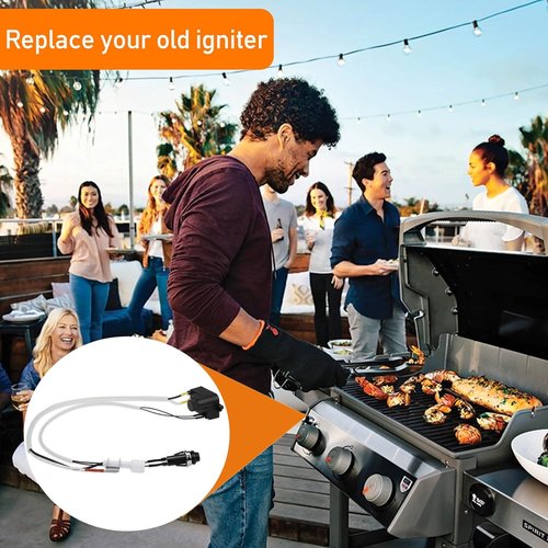 Grisun 7642 Grill Igniter - Compatible with Weber Spirit 310 & 210 Models (2013+) | Easy Installation