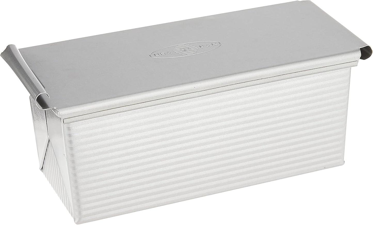 USA Pan Pullman Loaf Pan - Nonstick 9 x 4 Inch Bakeware with Cover, Quick Release, Made in the USA