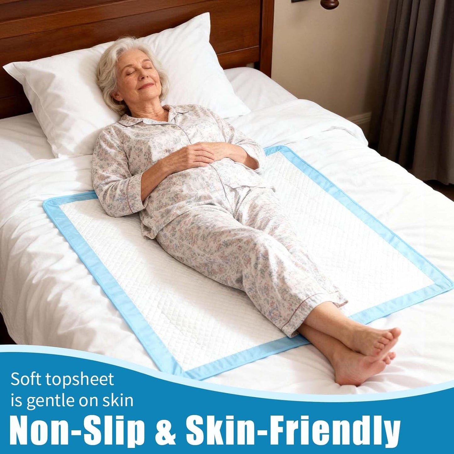 10 Count Disposable Bed Pads by [Brand Name] - Super Absorbent, Waterproof & Leakproof 30" x 36" Underpads for Adults, Kids & Pets
